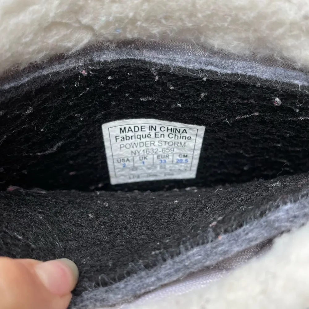 SOREL Powder Storm Pink Quilted Lined Pull On Winter Snow Boots